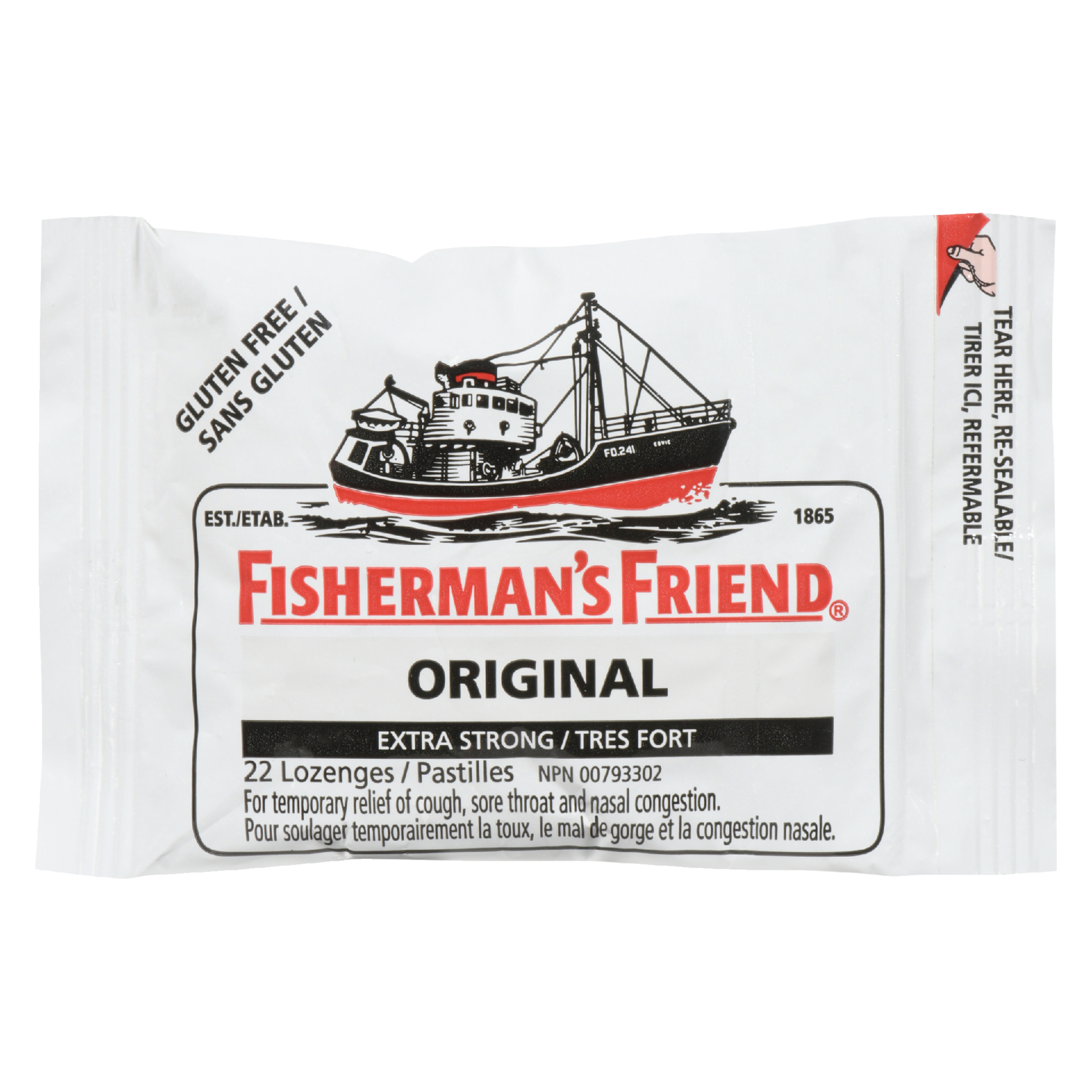 Fisherman's Friend Original Extra Strong Lozenges 22 Lozenges