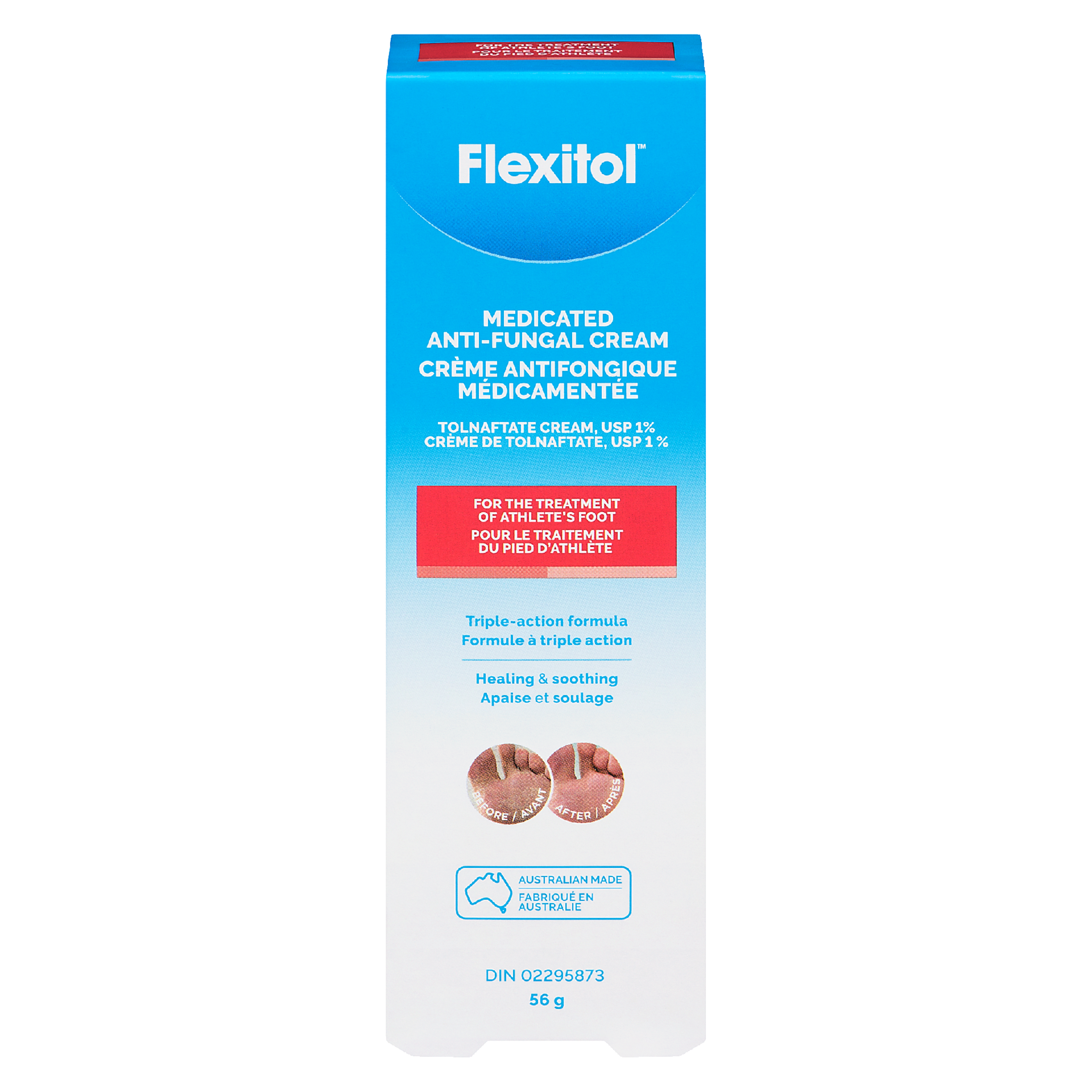 Flexitol Medicated Anti-Fungal Cream 56 g