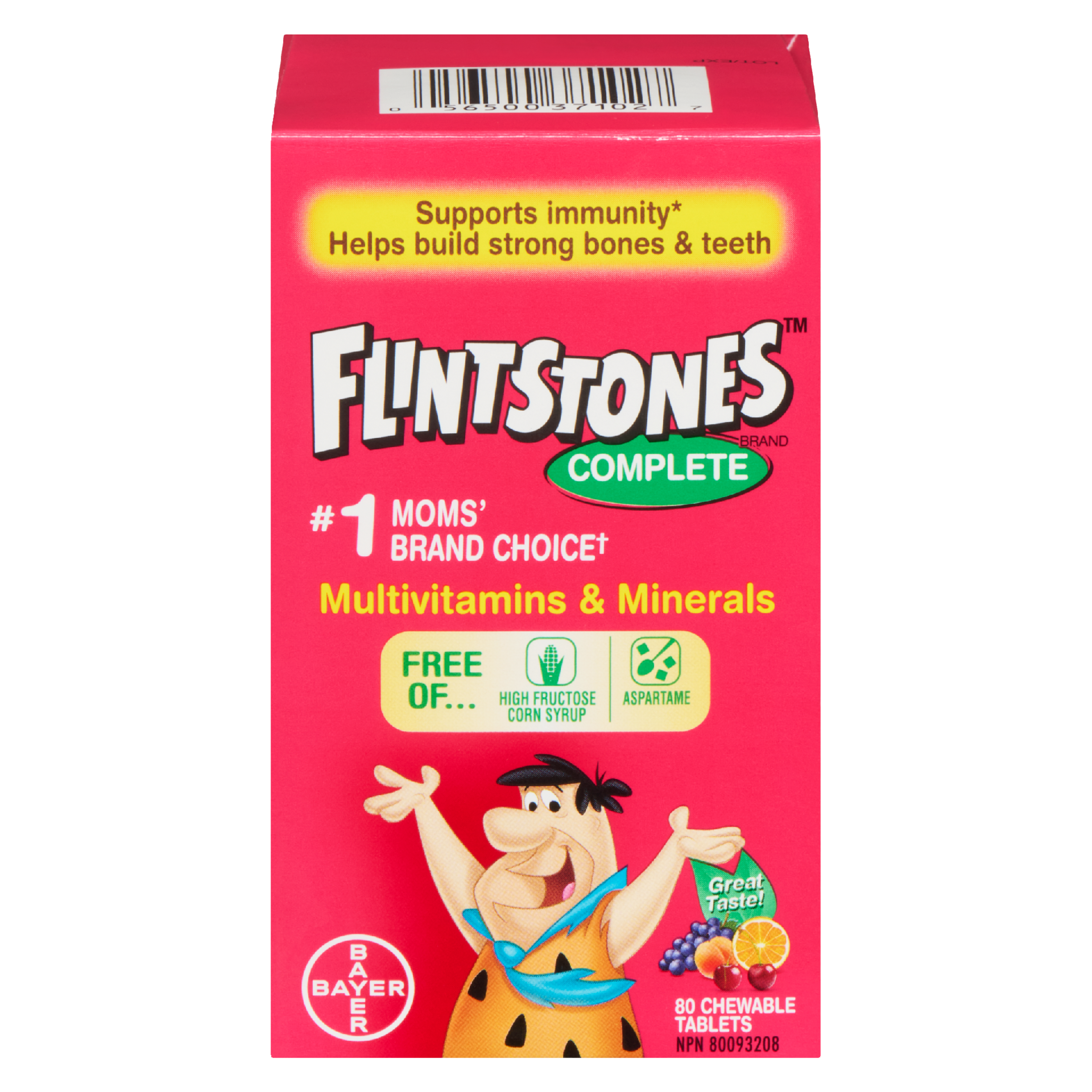 Flintstones Multivitamins & Minerals Complete 80 Chewable Tablets