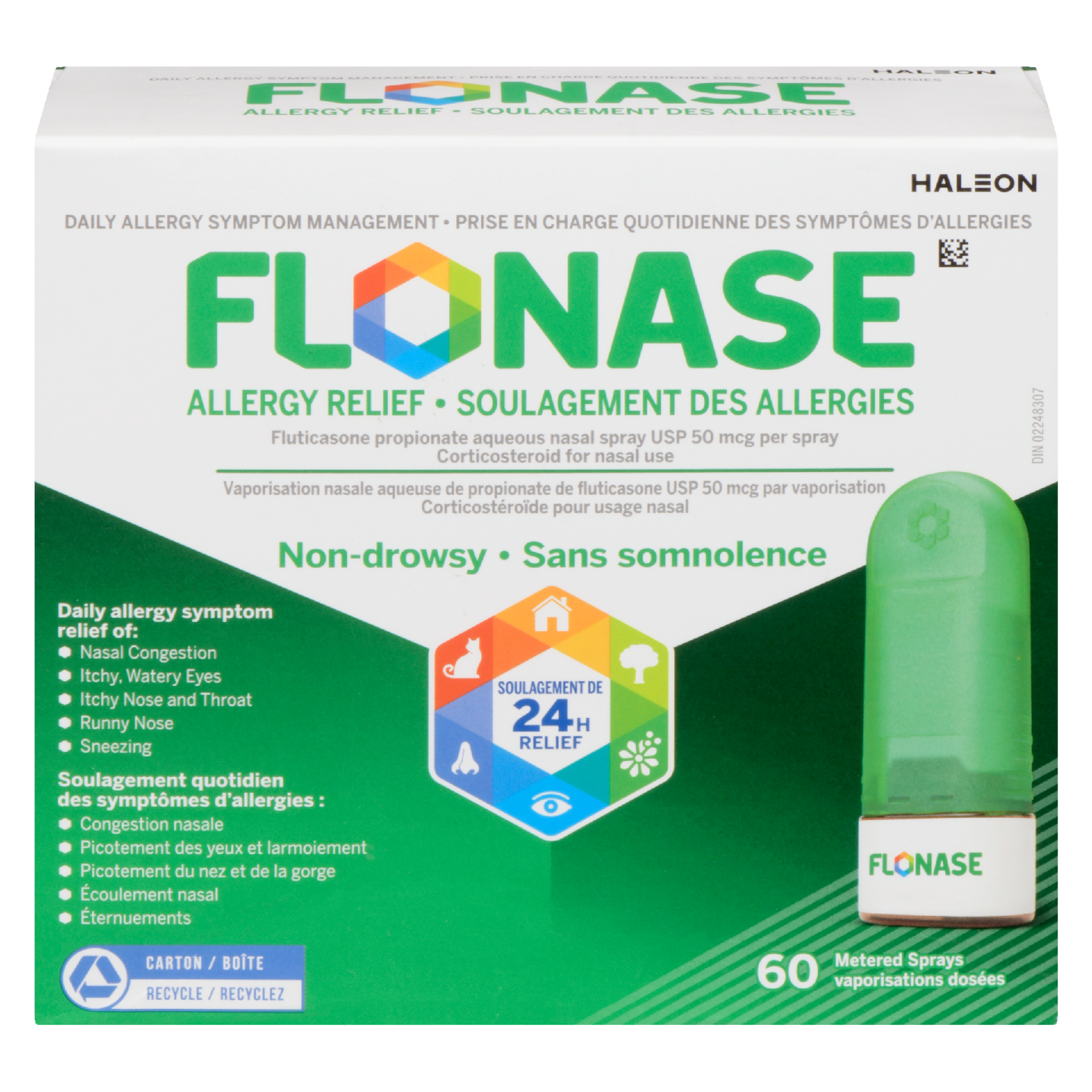 Flonase Allergy Relief 60 Metered Sprays