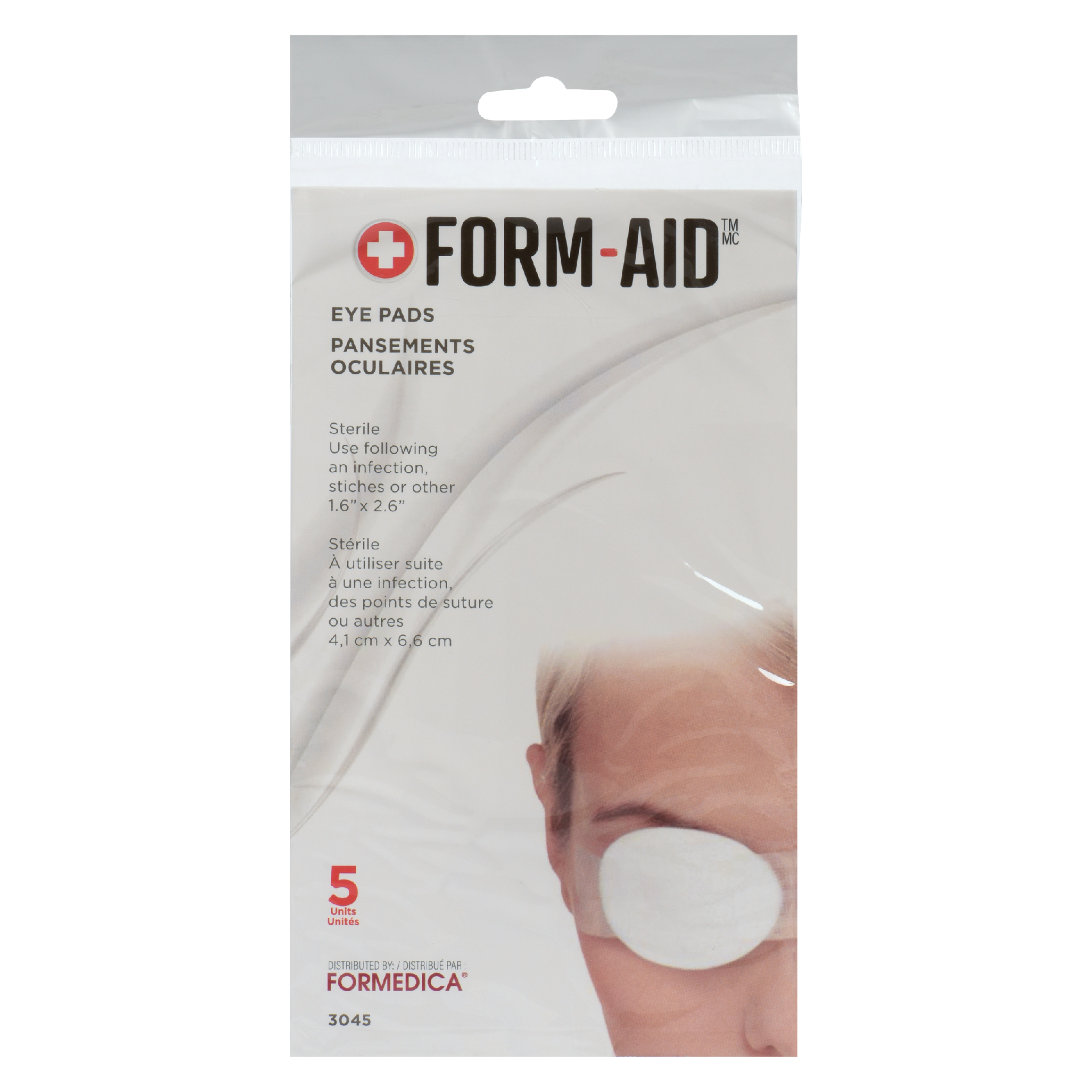 Form-Aid Eye Pads 5 Units