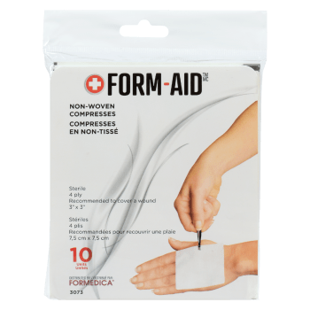 Form-Aid Non-Woven Compresses 10 Units