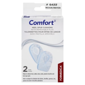 Formedica Comfort Heel Spur Cushions with Removable Plug Medium 2 Units