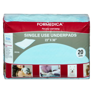 Formedica Single Use Underpads 23" x 36" 20 Units