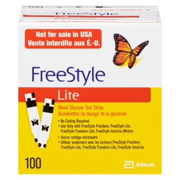 FreeStyle Blood Glucose Test Strips Lite