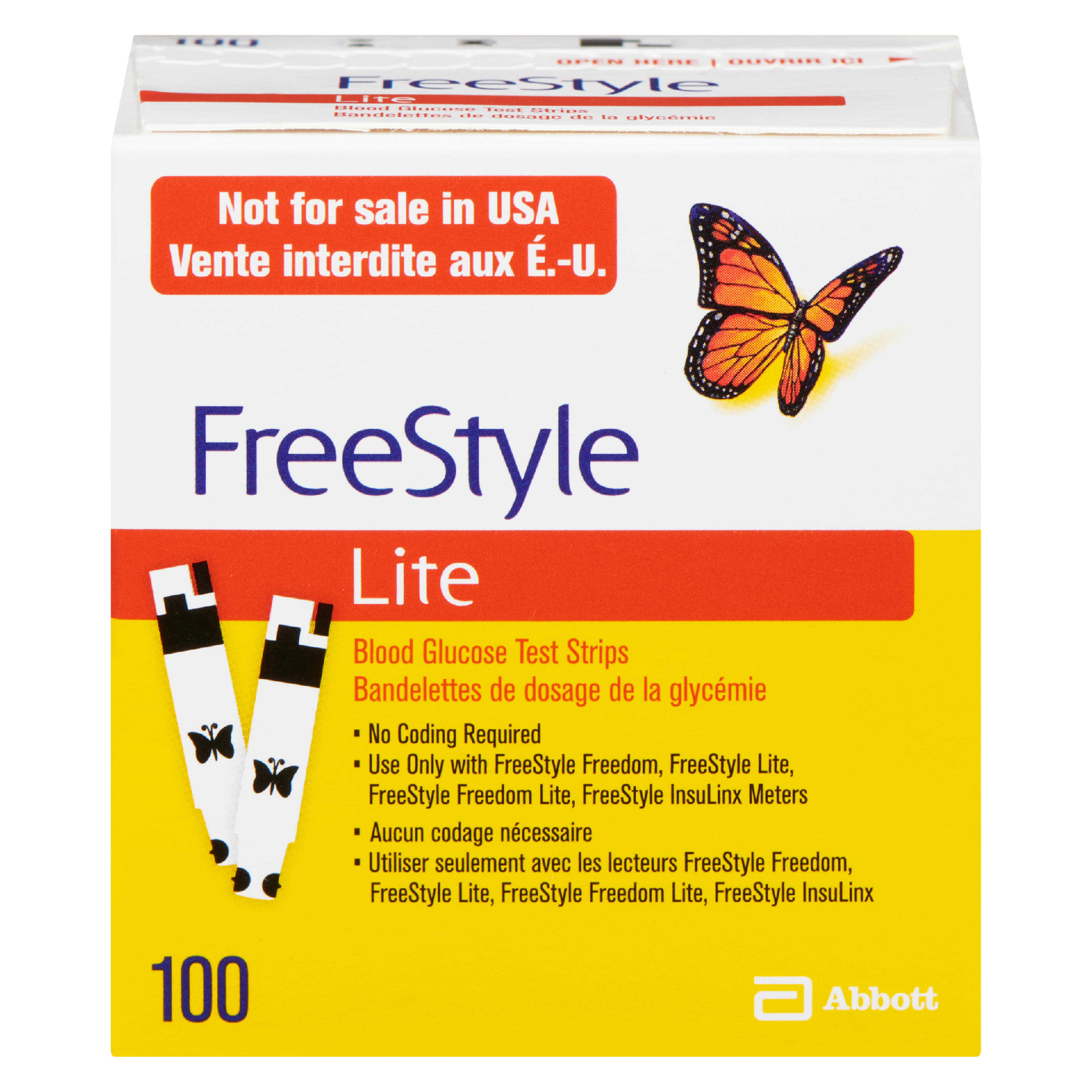 FreeStyle Blood Glucose Test Strips Lite