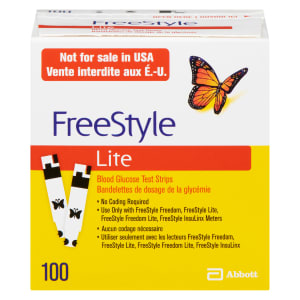 FreeStyle Blood Glucose Test Strips Lite