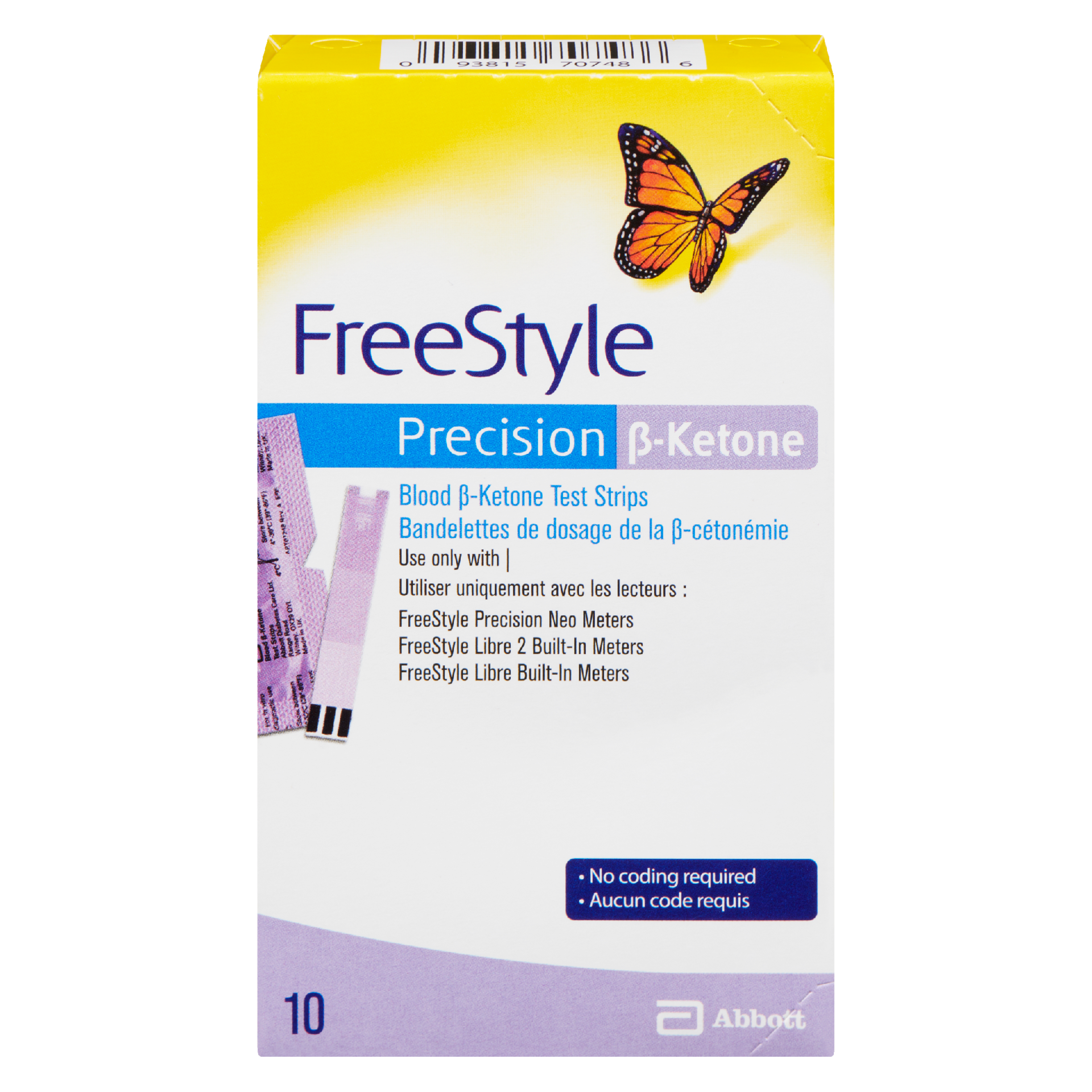 FreeStyle Blood β-Ketone Test Strips Precision