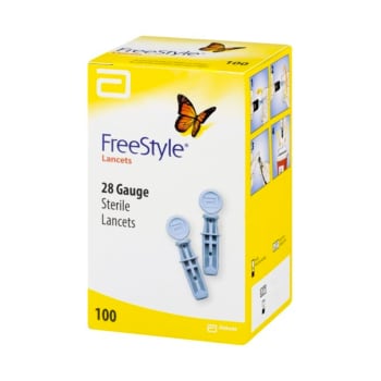 FreeStyle Sterile Lancets 28 Gauge (100 Count)