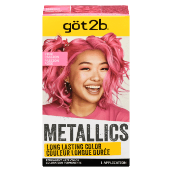 göt2b Metallics Permanent Hair Color Pink Passion