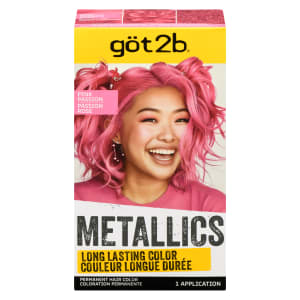 göt2b Metallics Permanent Hair Color Pink Passion