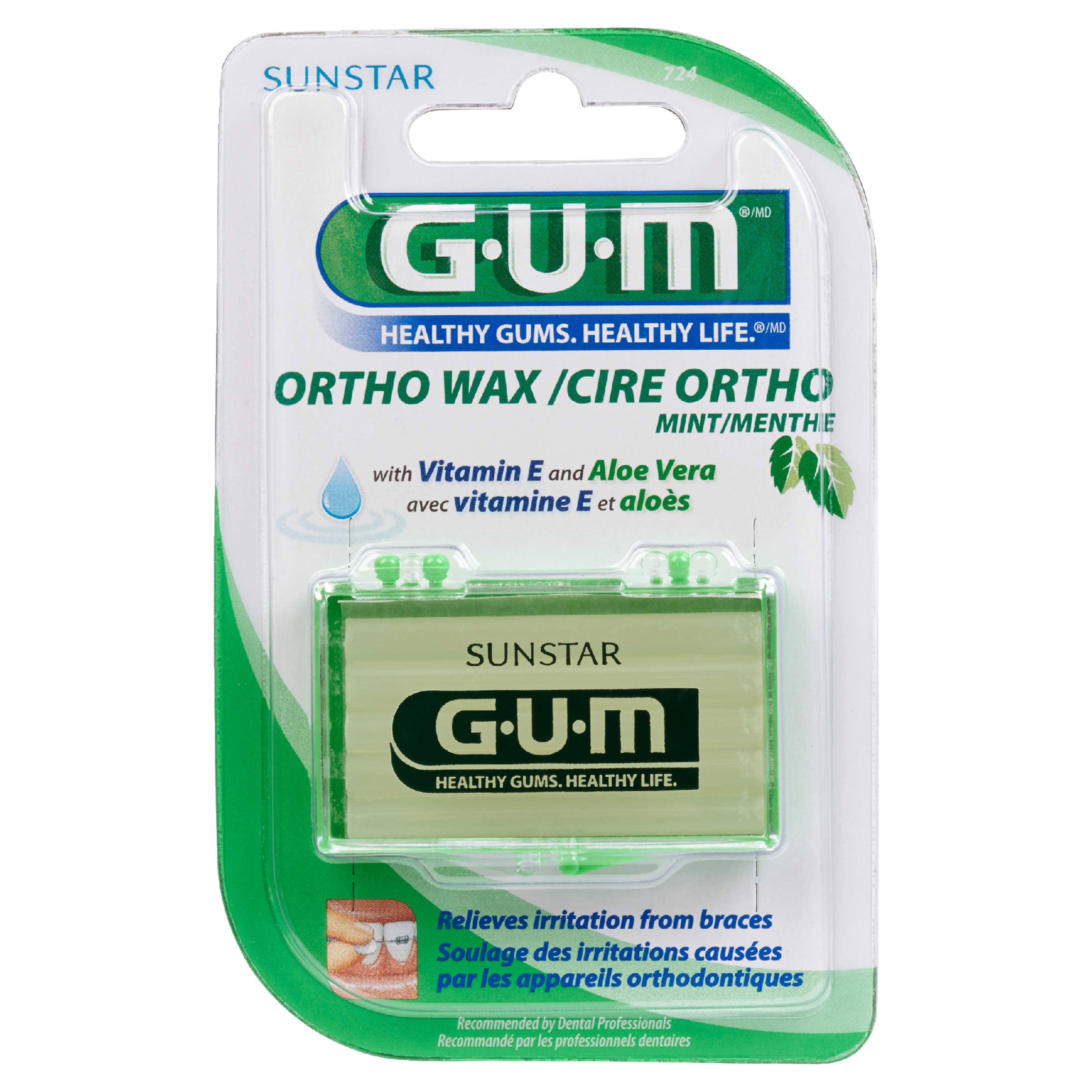 G.U.M Mint Ortho Wax