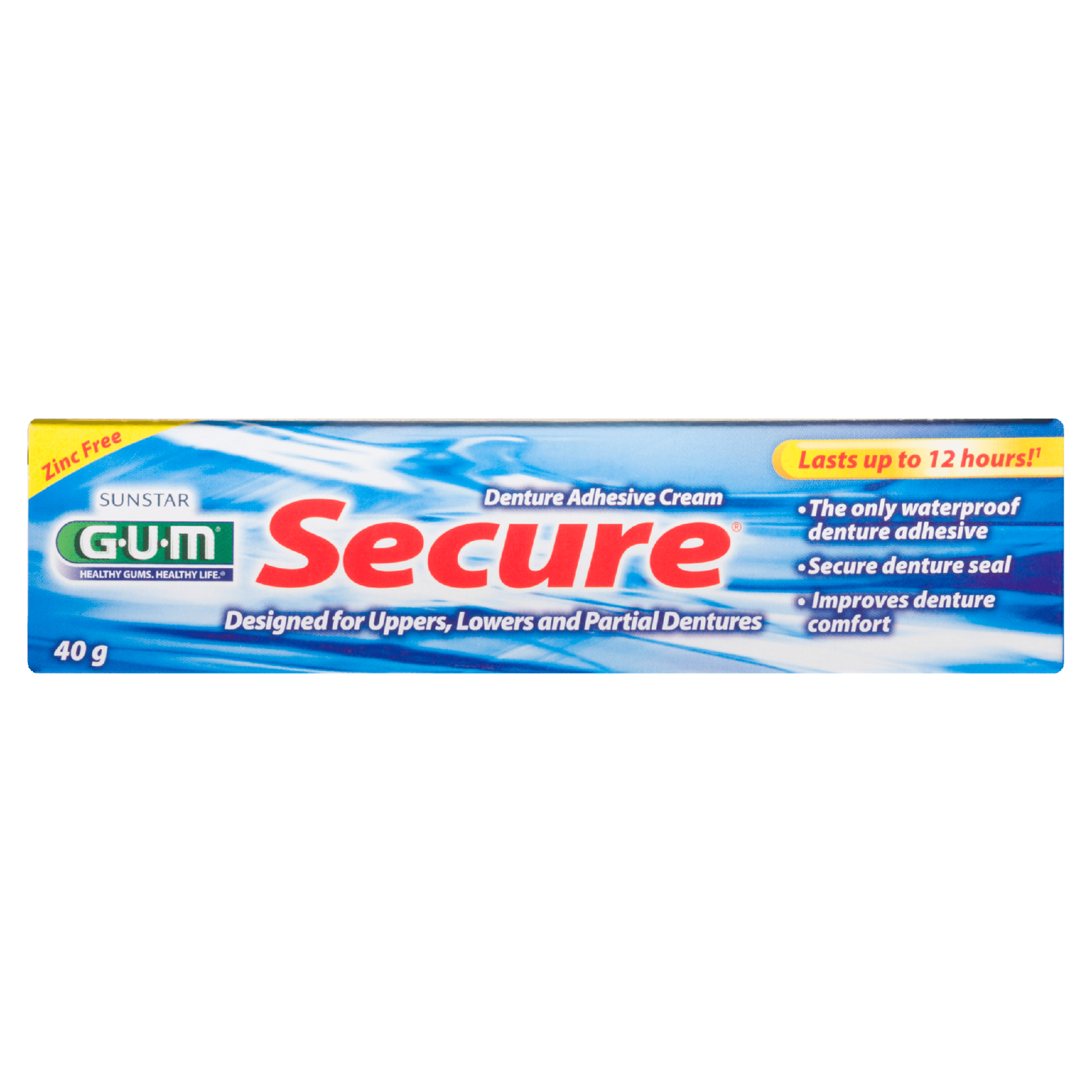 G.U.M Secure Denture Adhesive Cream 40 g