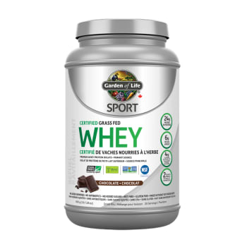 Garden Of Life SPORT Certified Grass Fed Whey Protein Isolate (Chocolate Flavour, 660 g)