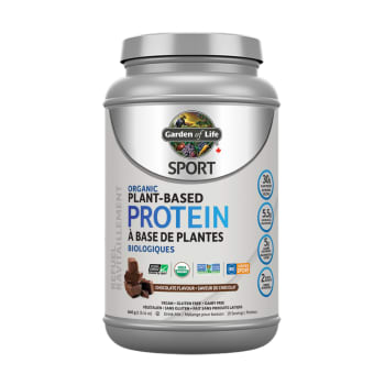 Garden Of Life SPORT Organic Plant-Based Protein Powder (Chocolate Flavour, 840 g)