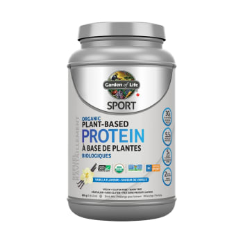 Garden Of Life SPORT Organic Plant-Based Protein Powder (Vanilla Flavour, 806 g)