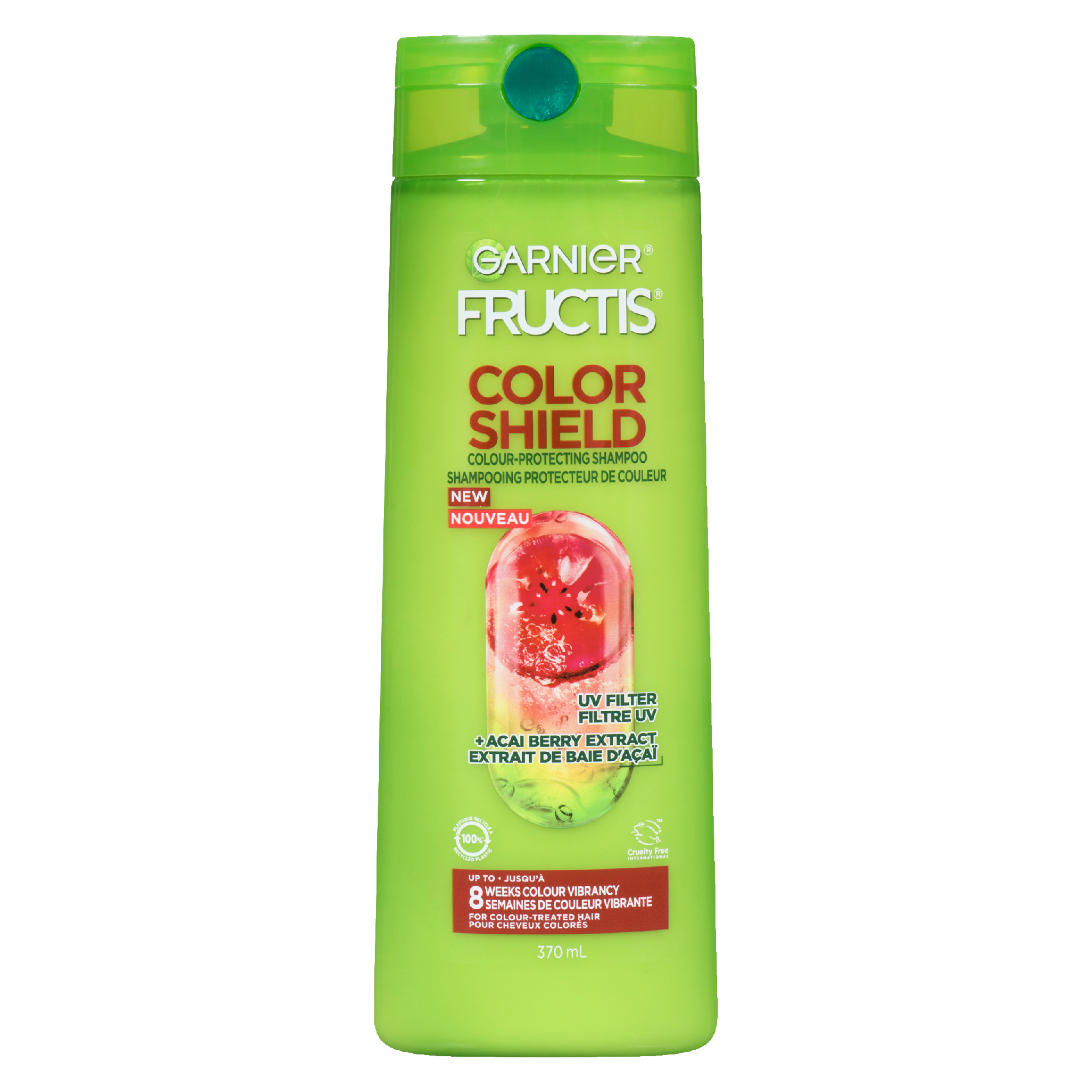 Garnier Fructis Colour-Protecting Shampoo Color Shield UV Filter + Acai Berry Extract 370 ml