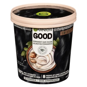 Garnier GOOD Permanent Hair Colour 1.10 Midnight Black