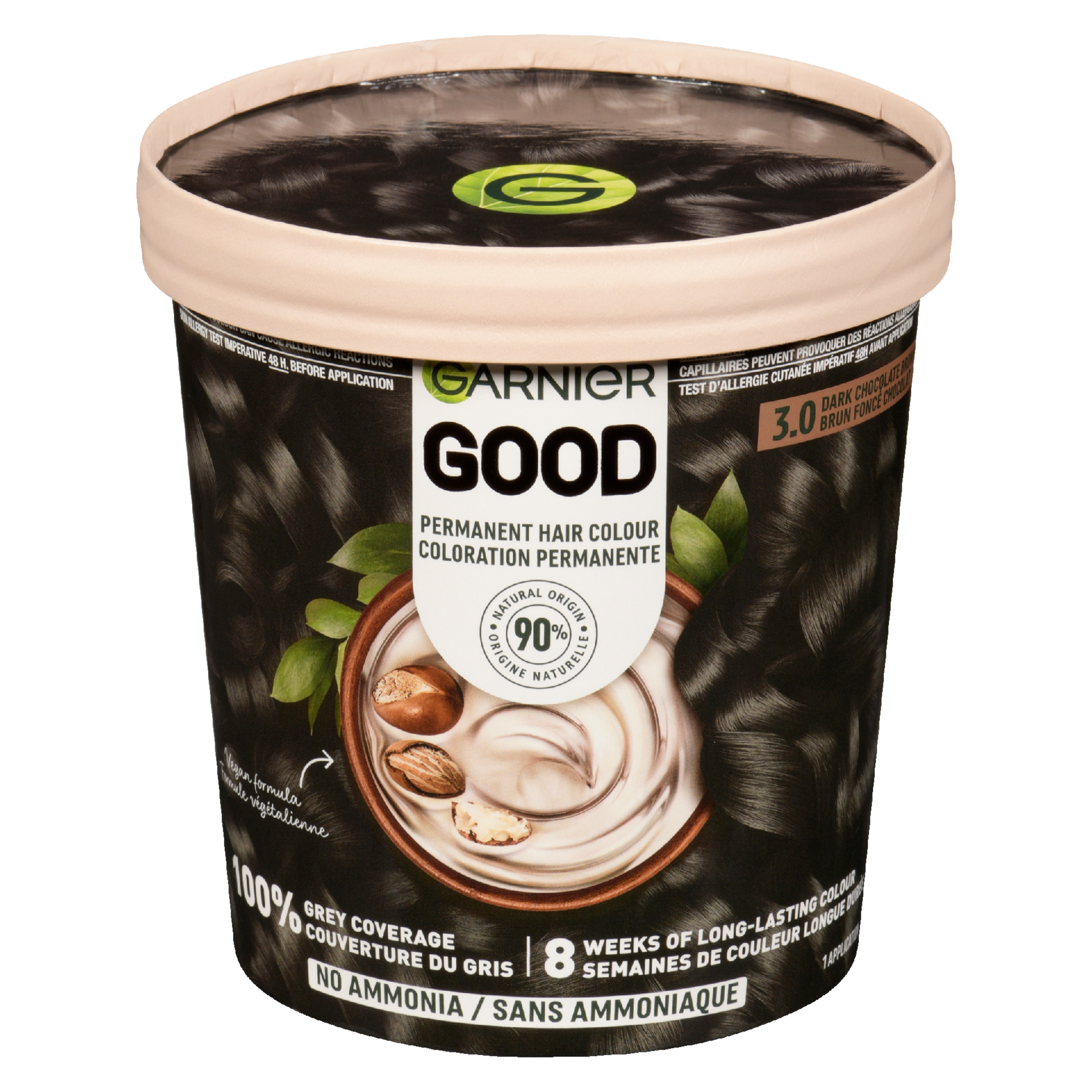Garnier GOOD Permanent Hair Colour 3.0 Dark Chocolate Brown