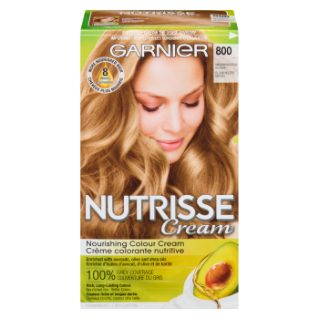 Garnier Nutrisse Cream Nourishing Colour Cream 800 Medium Neutral Blonde