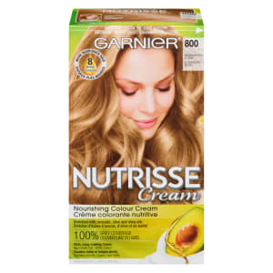 Garnier Nutrisse Cream Nourishing Colour Cream 800 Medium Neutral Blonde