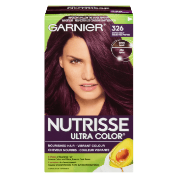Garnier Nutrisse Ultra Color Nourished Hair Vibrant Colour 326 Deepest Violet