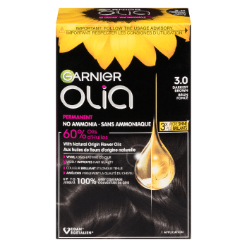 Garnier Olia Oil Powered Colour 3.0 Darkest Brown