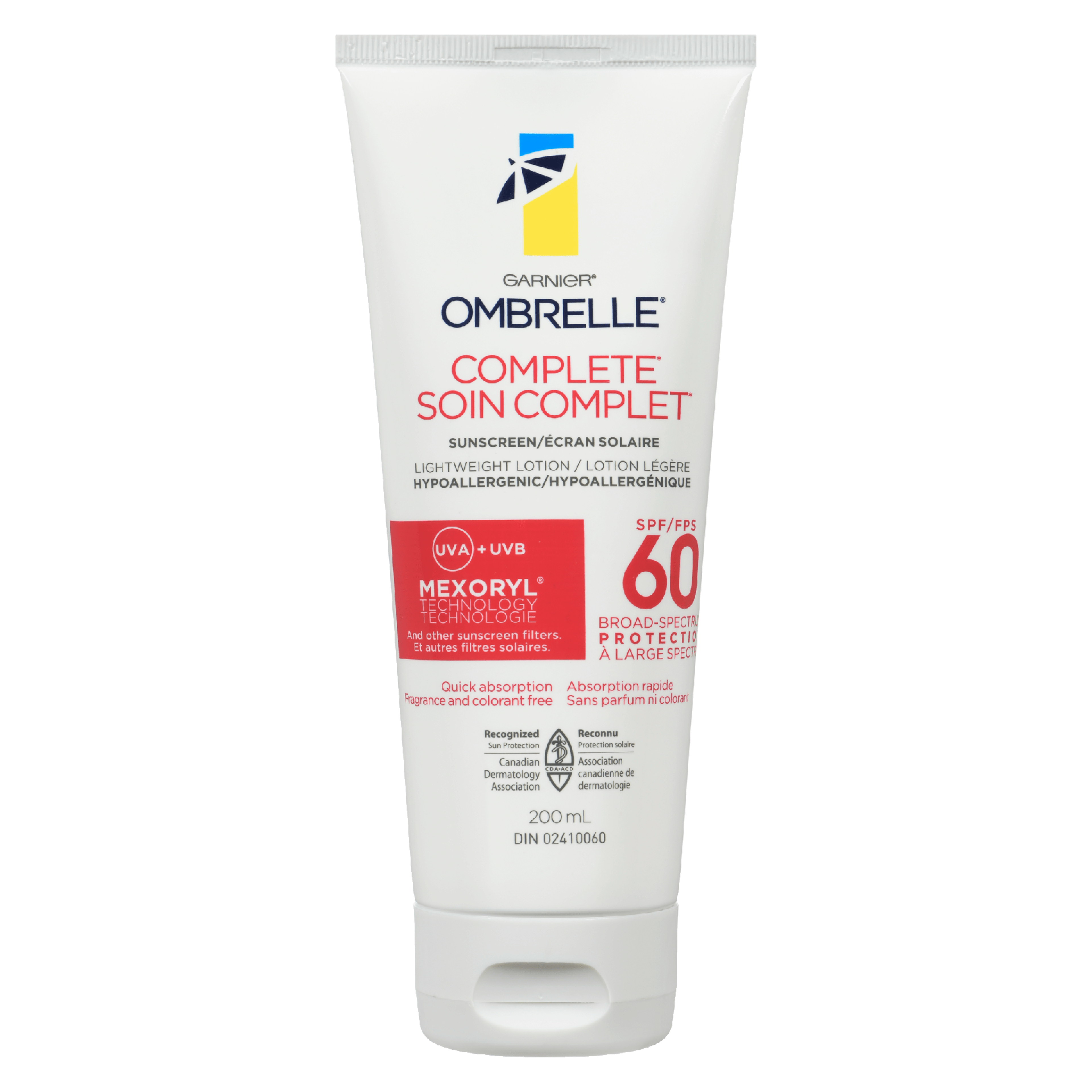 Garnier Ombrelle Complete Sunscreen SPF 60 200 ml