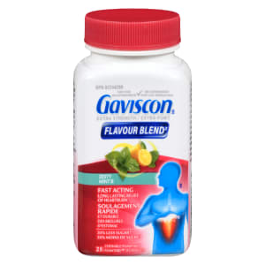 Gaviscon Flavour Blend Extra Strength Zesty Mint 25 Chewable Foamtabs