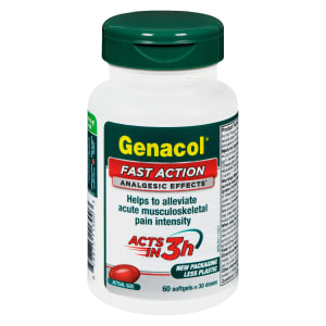 Genacol Fast Action 60 Softgels