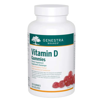 Genestra Brands Vitamin D Gummies (Natural Raspberry Flavour, 100 Gummies)