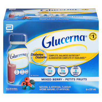 Glucerna Meal Replacement Mixed Berry 6 x 237 ml