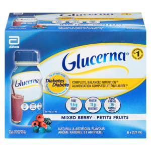 Glucerna Meal Replacement Mixed Berry 6 x 237 ml