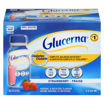 Glucerna Meal Replacement Strawberry 6 x 237 ml