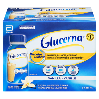 Glucerna Meal Replacement Vanilla 6 x 237 ml