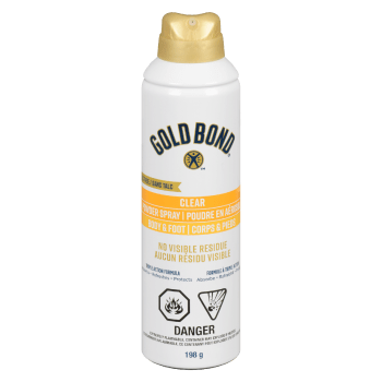 Gold Bond Clear Powder Spray Body & Foot 198 g