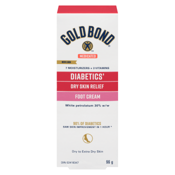 Gold Bond Diabetics' Foot Cream Dry Skin Relief 96 g