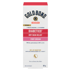 Gold Bond Diabetics' Foot Cream Dry Skin Relief 96 g