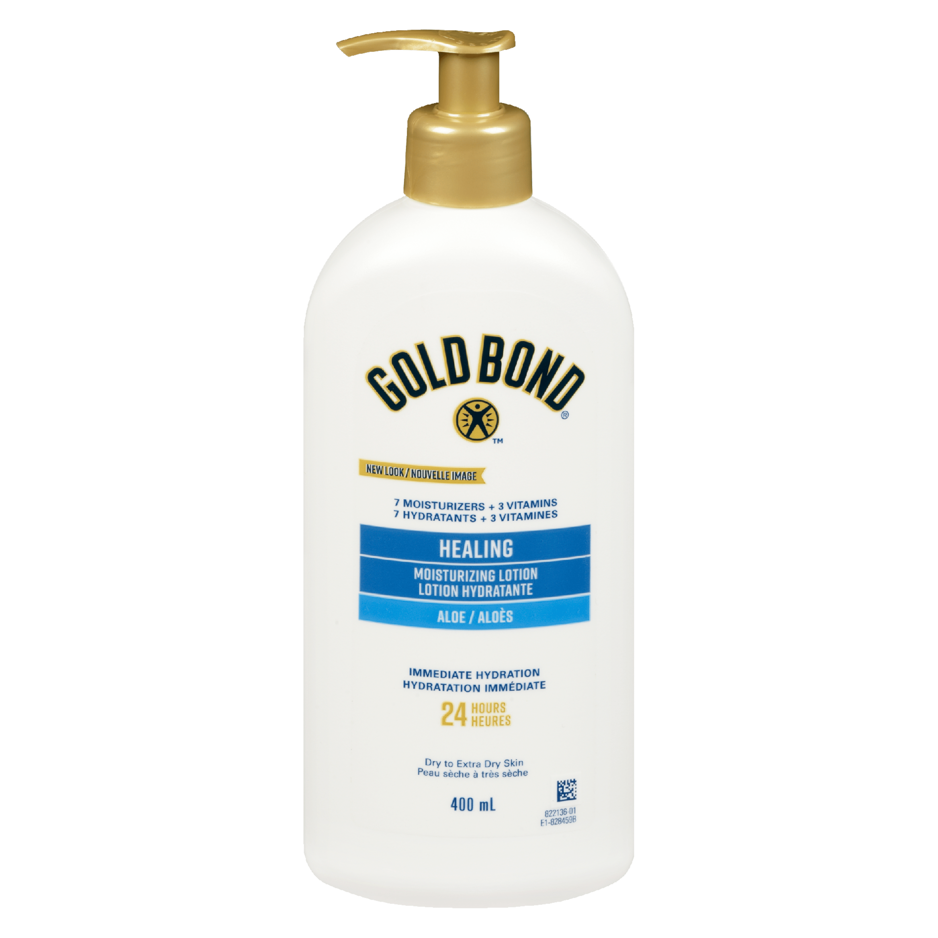 Gold Bond Healing Moisturizing Lotion Aloe 400 ml