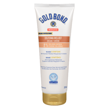 Gold Bond Medicated Eczema Relief Cream 2 % Colloidal Oatmeal 225 ml