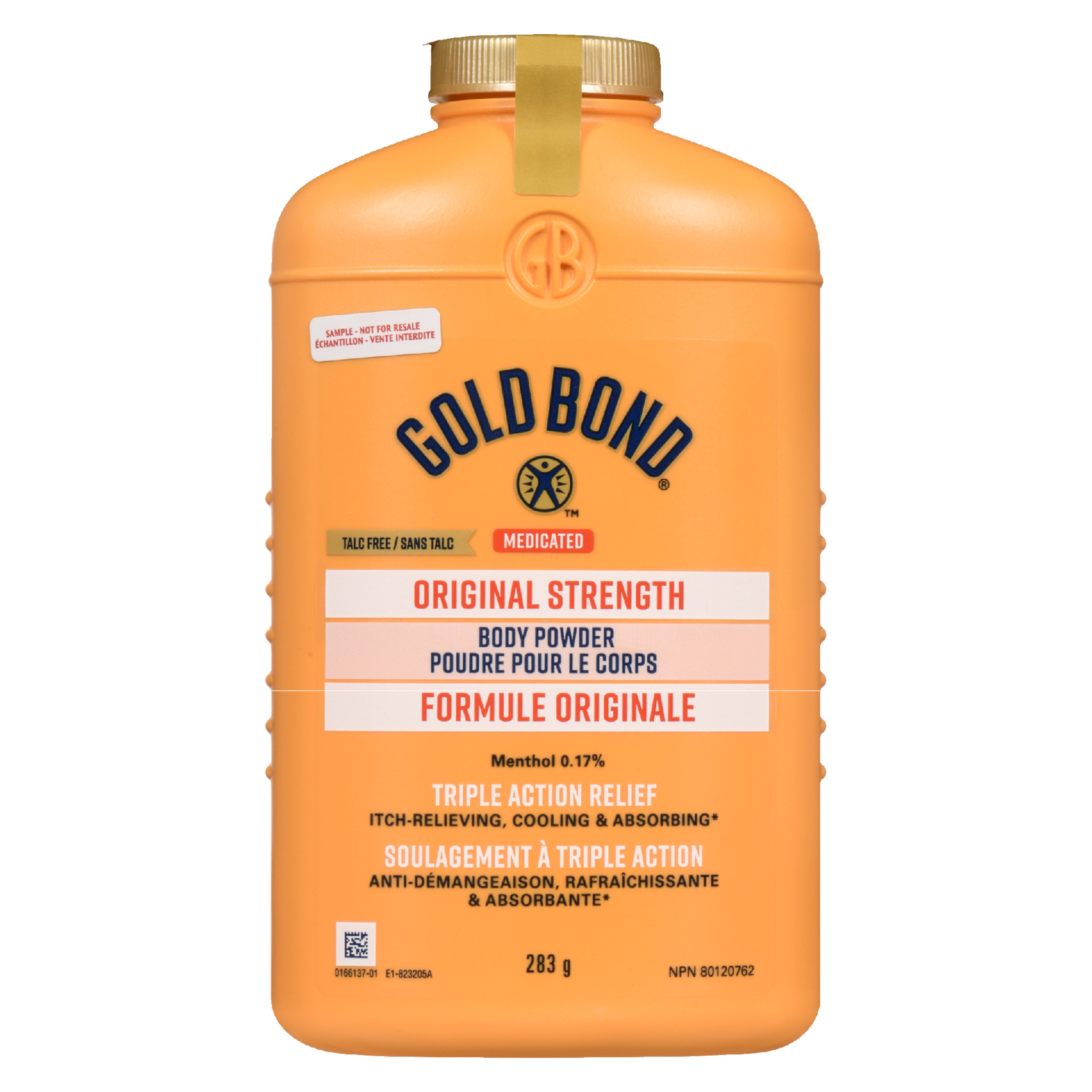 Gold Bond Medicated Original Strength Body Powder Menthol 0.17% 283 g