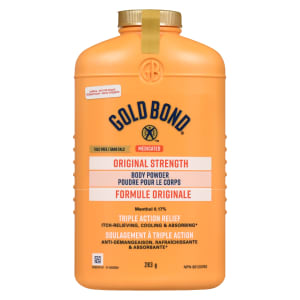 Gold Bond Medicated Original Strength Body Powder Menthol 0.17% 283 g