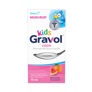 GRAVOL Kids Liquid (Fruit Flavour, 75 mL)
