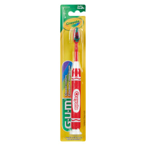 GUM Crayola Soft 3+ 1 Toothbrush