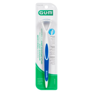 GUM Dual-Action Tongue Cleaner