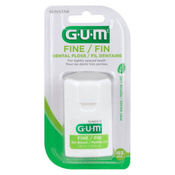 GUM Fine Dental Floss Mint Waxed