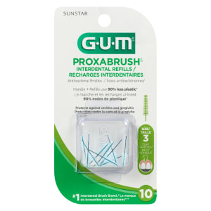 GUM Proxabrush Interdental Refills Size 3 Tight Tapered