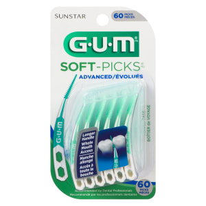 GUM Soft-Picks Advanced 60 Picks