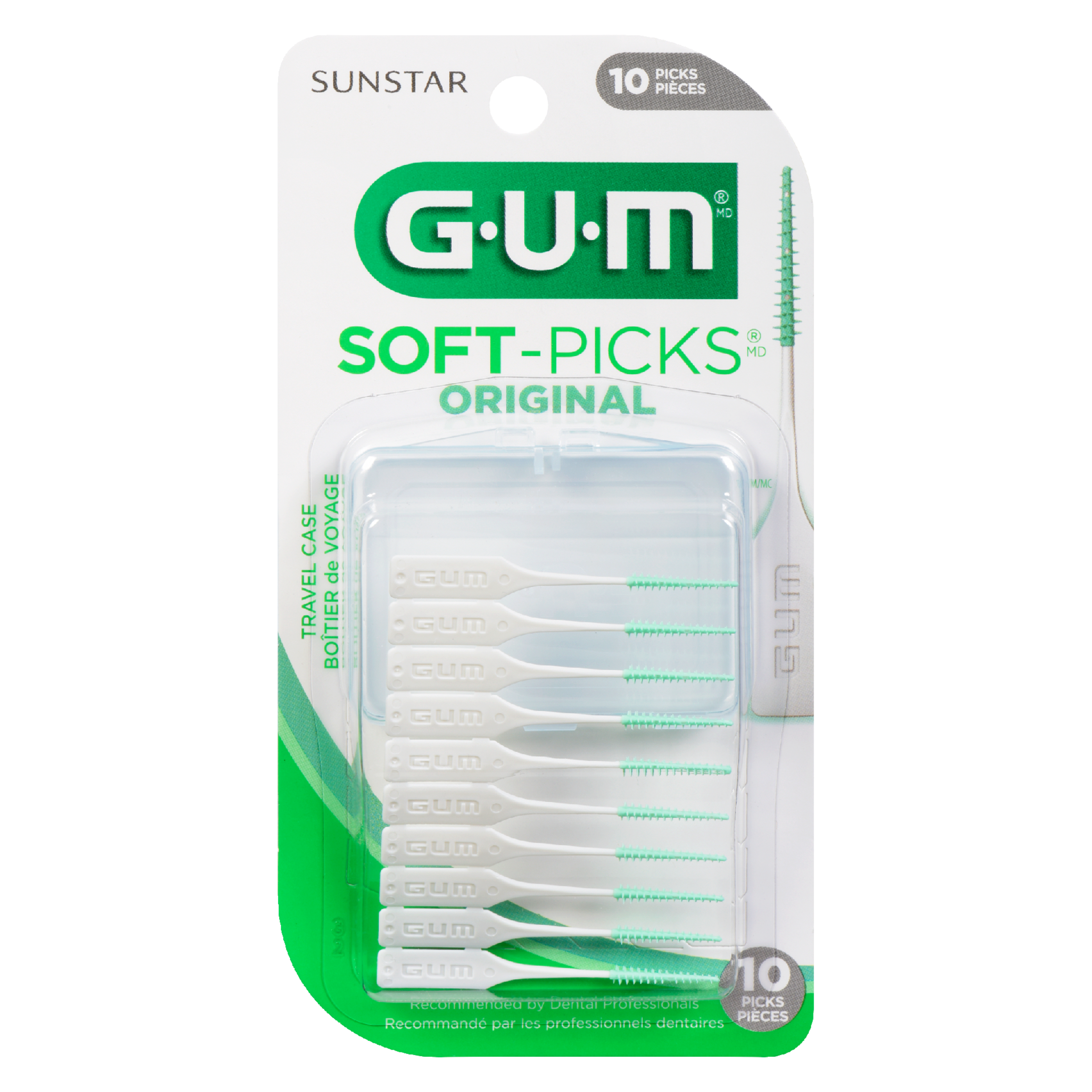 GUM Soft-Picks Original 10 Picks
