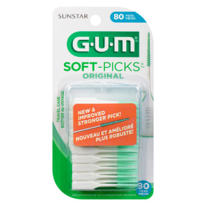 GUM Soft-Picks Original 80 Picks